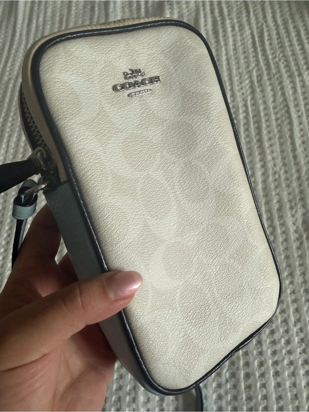Coach Pebble Leather Mini Crossbody Bag